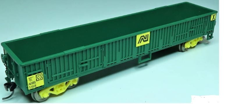 POWERLINE 604B AN AOBX 531 OPEN WAGON RED