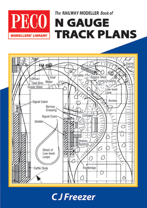 PECO PB-4 N Scale Track Plans