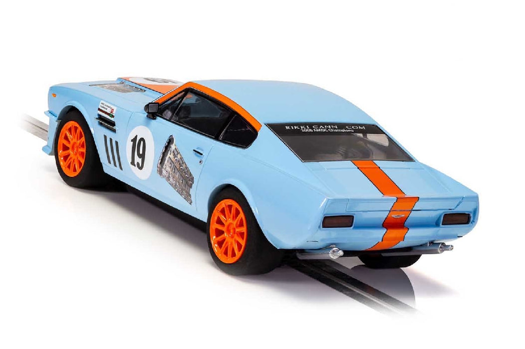 Scalextric C4209 Aston Martin V8 - Gulf Edition - Rikki Cann Racing