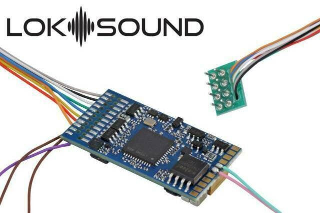 ESU 58420 LokSound 5 DCC "blank decoder", 8-pin NEM652, gauge: 0, H0 (no speaker included)