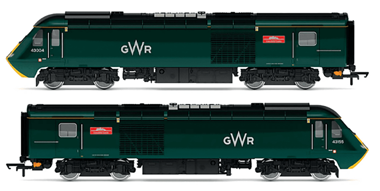 Hornby R30098 GWR, Class 43 HST 'Castle' Diesel Train Pack - Era 11