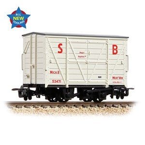 Bachmann Narrow Gauge 393-127 RNAD Van Statfold Barn Railway White 'MICA B'