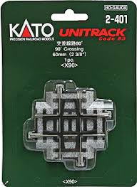 Kato 2-401 90 Degree Crossing Track (HO)