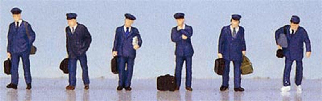 Kato 24-201 Railway Crew Figures (6pcs)