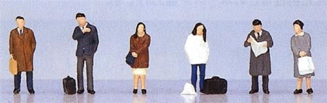 Kato 24-204 Standing Passenger Figures (6pcs)