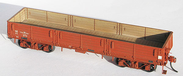 Steam Era Models R27P QR Open Wagon with Plate Frame Kit