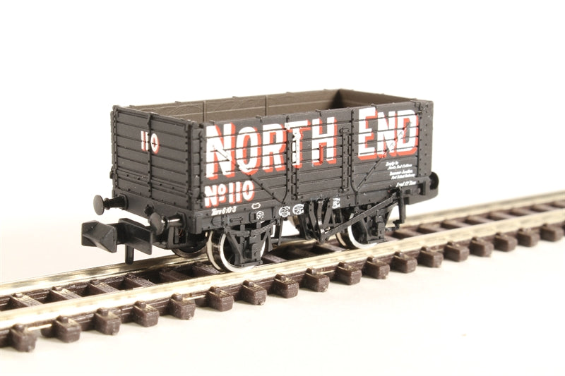 Graham Farish 377-091 7 Plank Wagon North End Brown