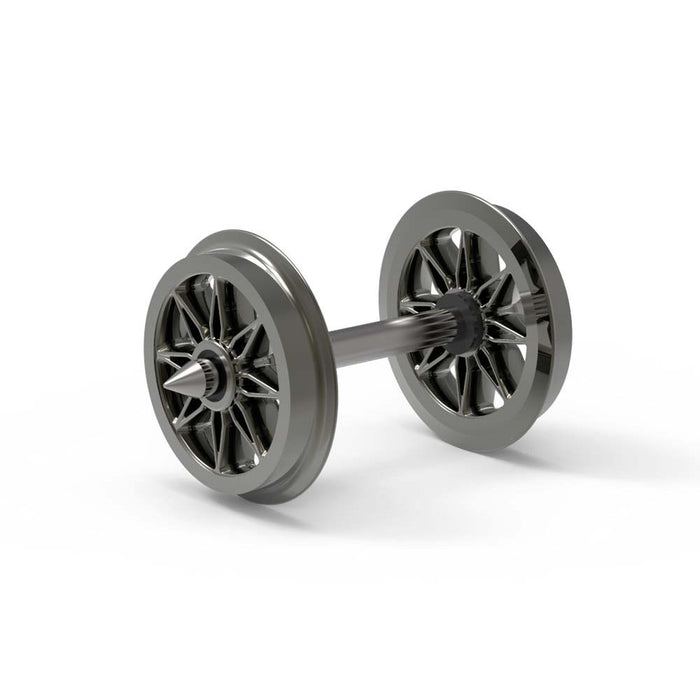 Hornby R8100 12.6mm Split Spoked Wheels