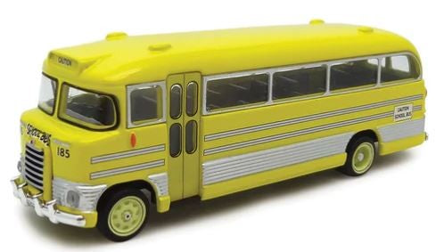 Cooee Classics 87BEYE 1:87 Aussie 1958 Bedford school bus - in display case