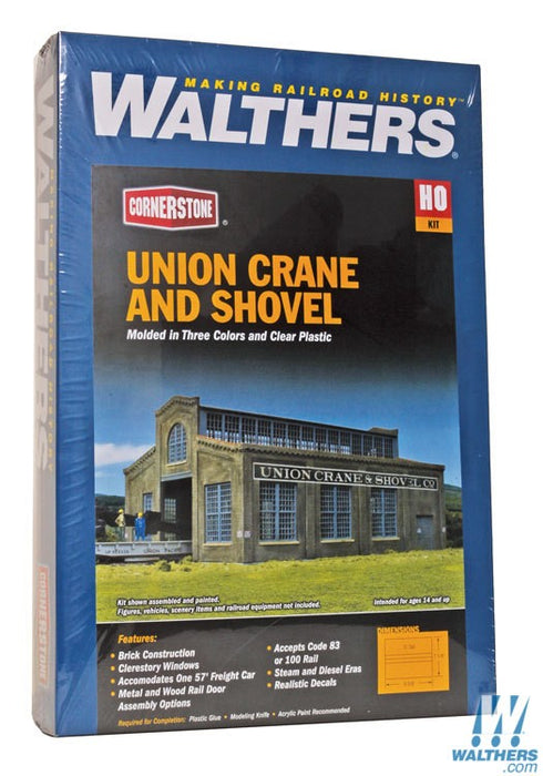 WALTHERS 933-4021 Union Crane and Shovel -23.8 x 17.8 x 12.7cm