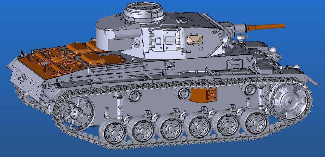 Airfix A1378 PANZER III AUSF J