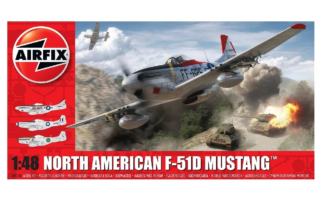 Airfix A05136 F51D MUSTANG