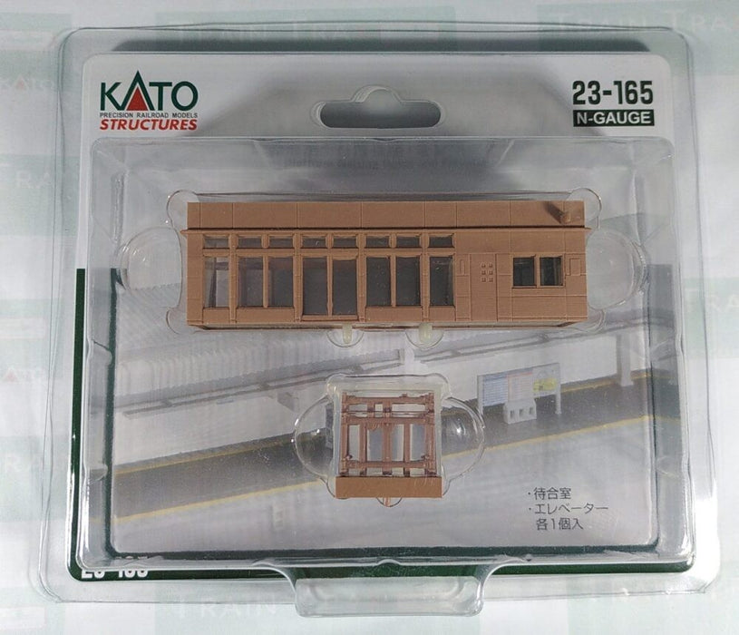 KATO N Gauge Island Home End A - Model Railroad Platform Set (2-Pack)