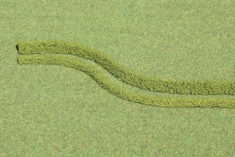 HEKI 1186 3 FLEXIBLE HEDGES LIGHT GREEN 14 X 7 MM, EACH 50 CM LONG