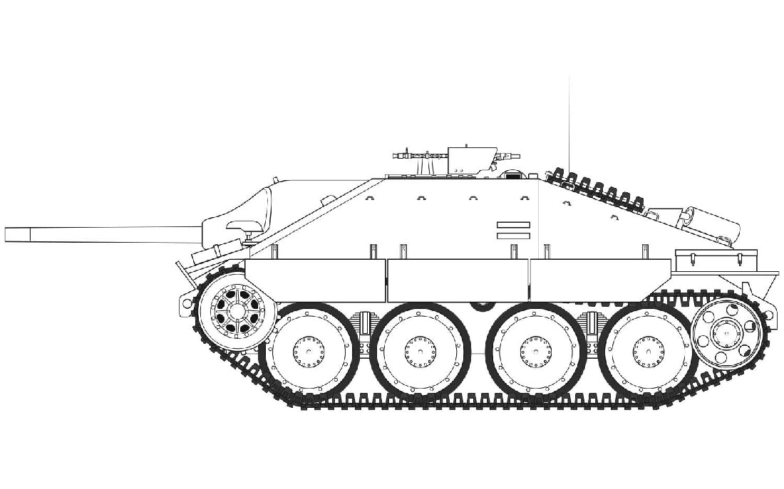 Airfix A1353 JAGDPANZER 38T HETZER