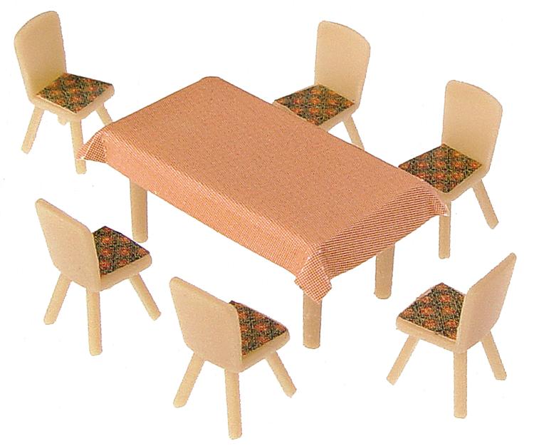 FALLER 180442 TABLES AND CHAIRS