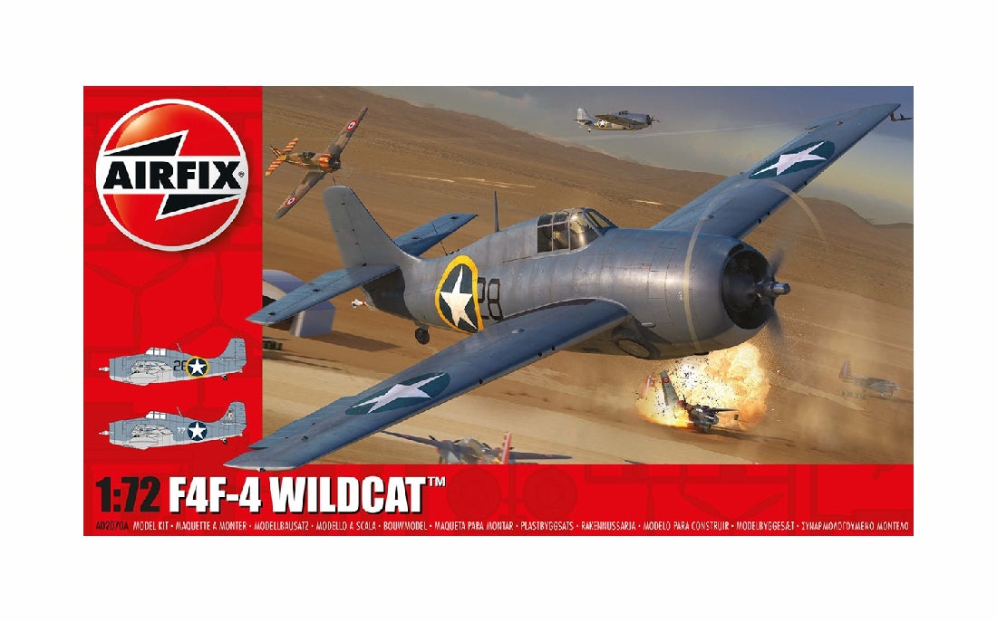 Airfix A02070A GRUMMAN F4F WILDCAT