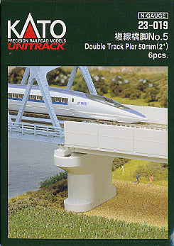 Kato 23-019 Double Track 50mm Bridge Piers