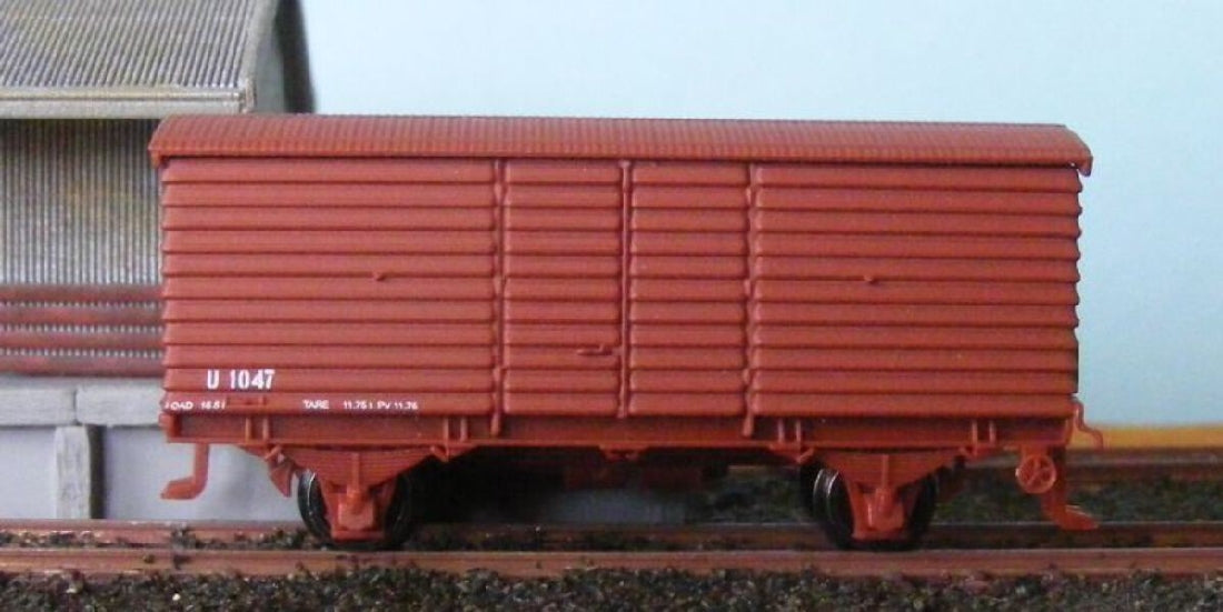 AustNRail 3862 Victorian Railways U Van No 1122
