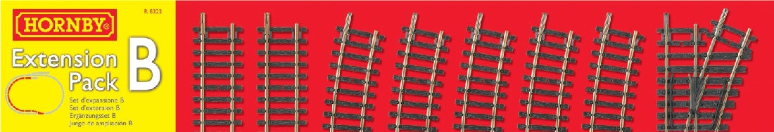 Hornby R8222 Track Extension Pack B
