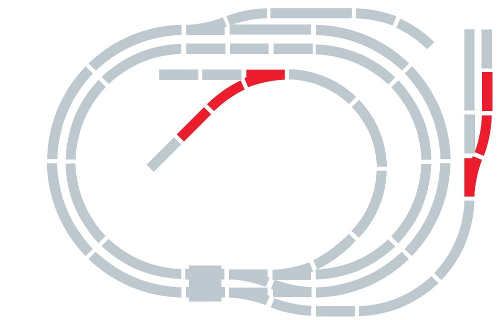 Hornby track discount pack a