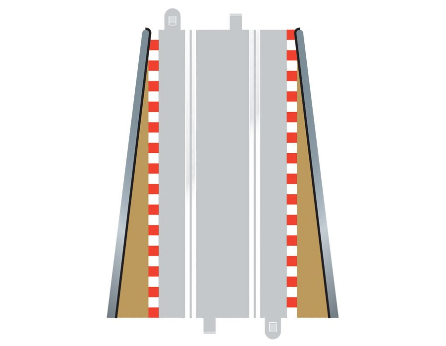 Scalextric C8233 LEAD IN / LEAD OUT BORDERS (FOR C8205)