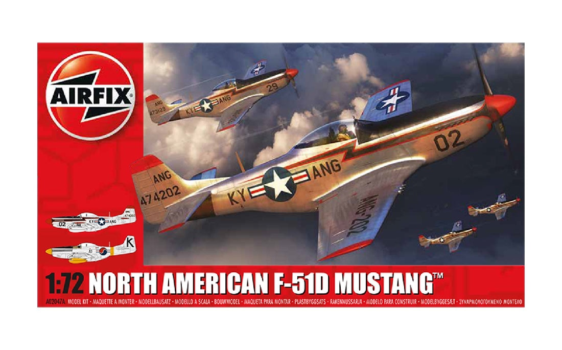 Airfix A02047A NORTH AMERICAN F-51D MUSTANG