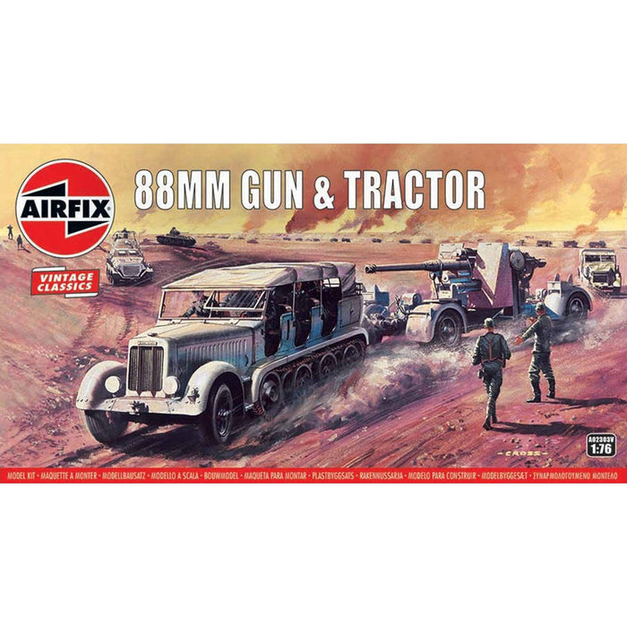 Airfix A02303V 88MM GUN & TRACTOR