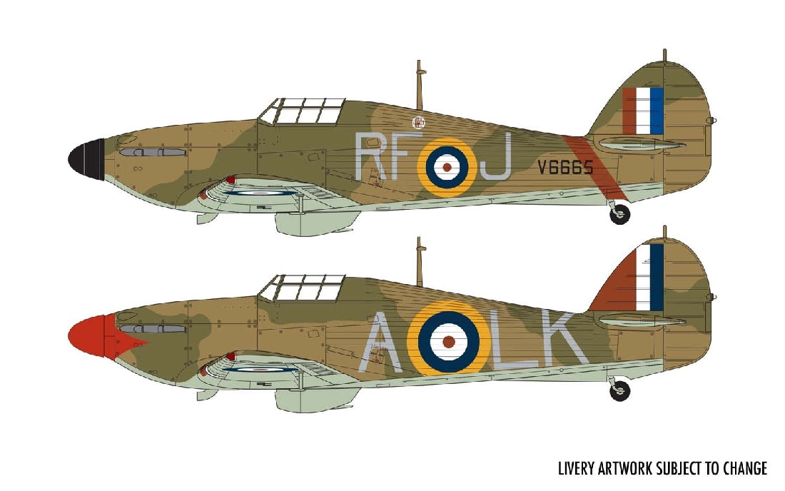 Airfix A05127A HAWKER HURRICANE MK1