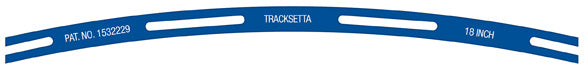 TRACKSETTA NT18 N Gauge Track Template 18" (457mm) Radius
