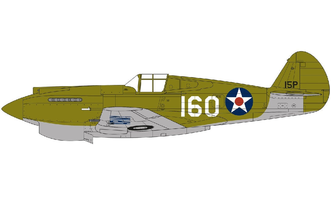 Airfix A05130A CURTISS P-40B WARHAWK