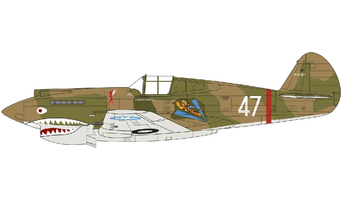 Airfix A05130A CURTISS P-40B WARHAWK