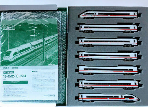 KATO N échelle train étranger ICE4 extension set B 5 voitures 10-1544 KATO N échelle train étranger ICE4 extension set B 5 voitures 10-1544