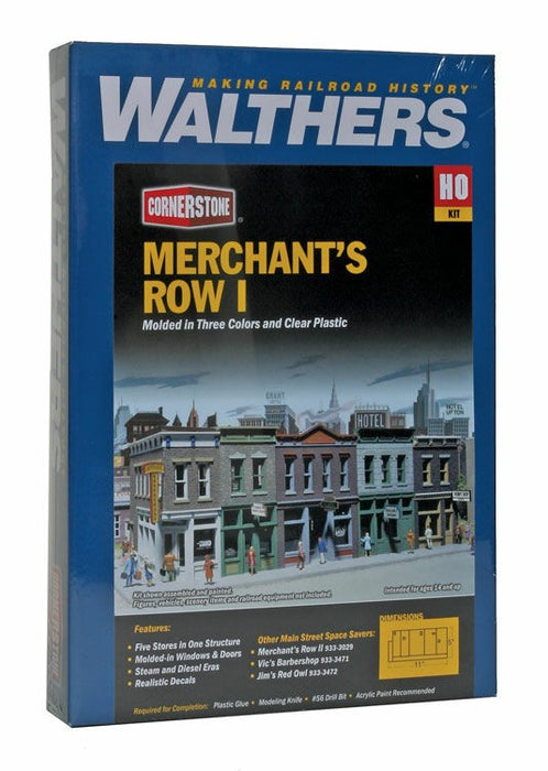 WALTHERS 933-3028 MECHANT'S ROW 1