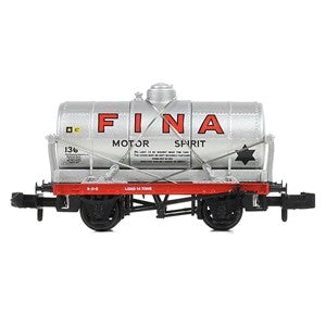 Graham Farish 373-658A 14T Tank Wagon 'Fina' Silver