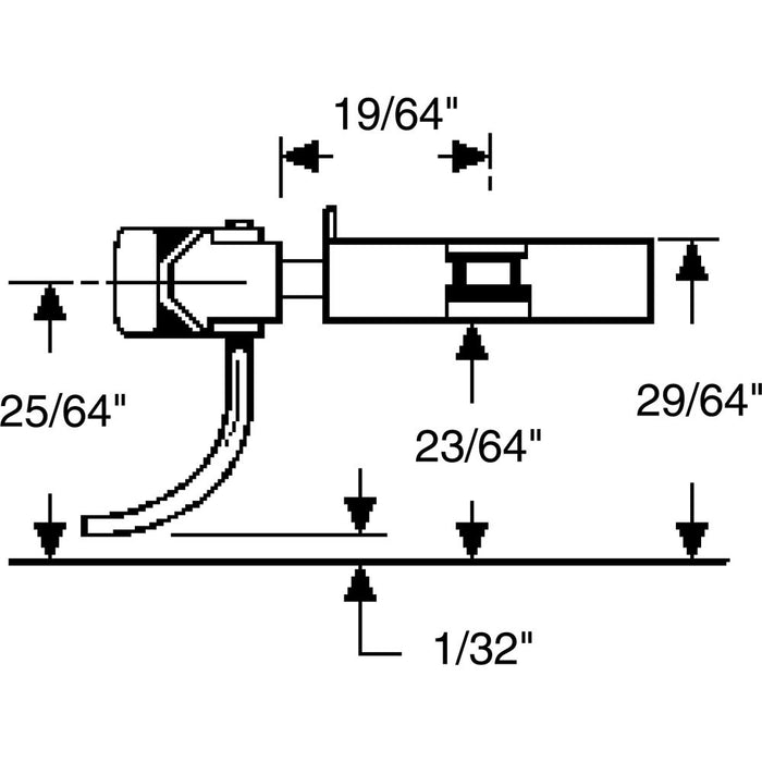 Kadee 5 - #5 HO Gauge Couplers - Unassembled with Gearboxes - Medium (9/32") Centerset Shank (4pcs)