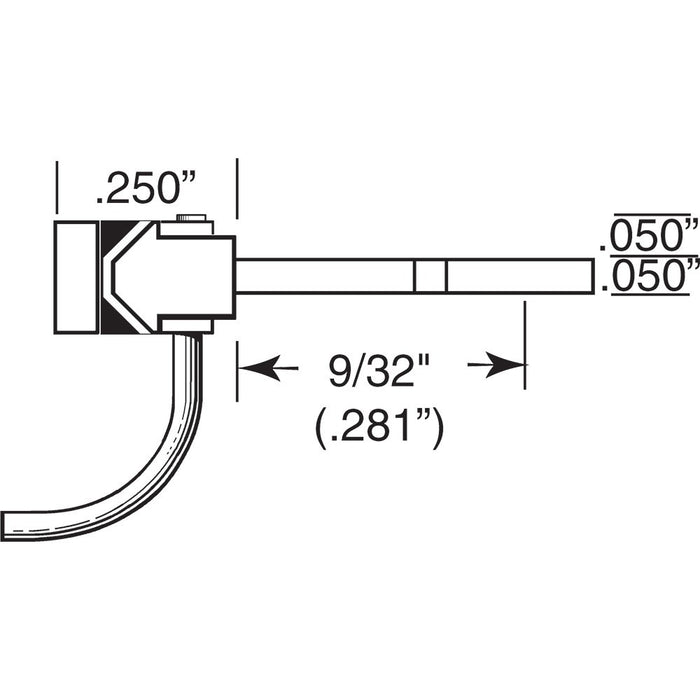 Kadee 5 - #5 HO Gauge Couplers - Unassembled with Gearboxes - Medium (9/32") Centerset Shank (4pcs)