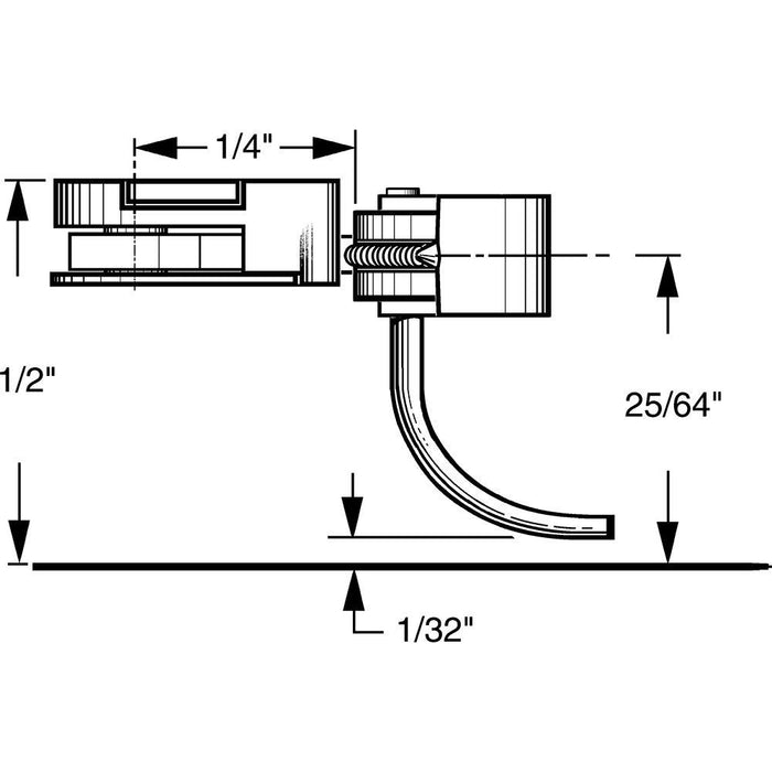 Kadee 33 - #33 HO Gauge 30-Series Plastic Couplers with Gearboxes - Short (1/4") Centerset Shank (4pcs)