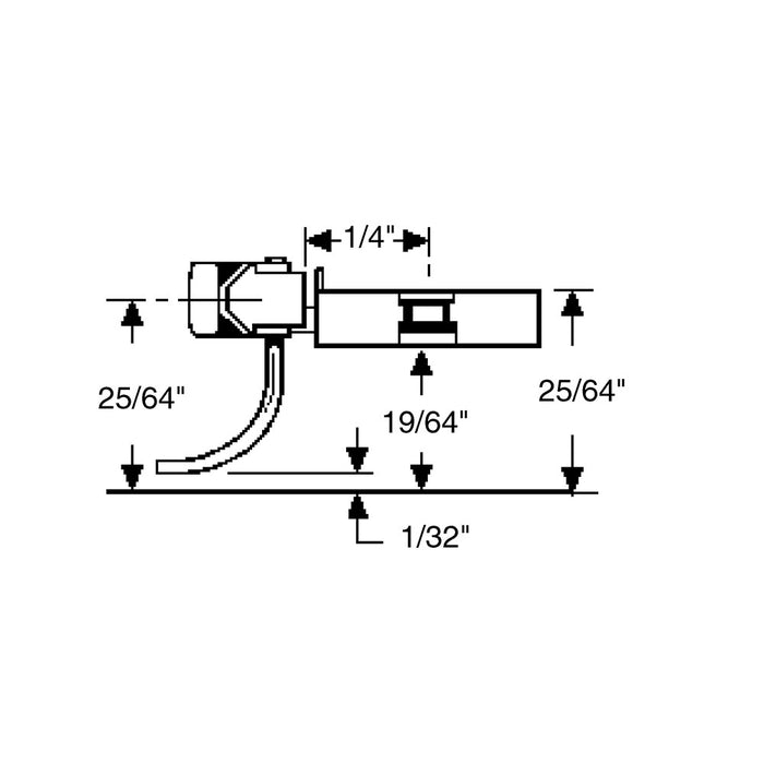 Kadee 044 COUPLERS WITH GEARBOXES - SHORT (1/4") UNDERSET METAL