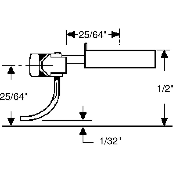 Kadee 149 - #149 HO Gauge 140-Series Whisker® Metal Couplers with Gearboxes - Long (25/64") Overset Shank (4pcs)