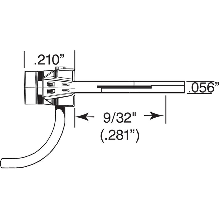 Kadee 158-25 - #158-25 HO Gauge Bulk Pack - #158 Scale Whisker® Metal Couplers (without gearboxes) - Medium (9/32") Centerset Shank (50pcs)