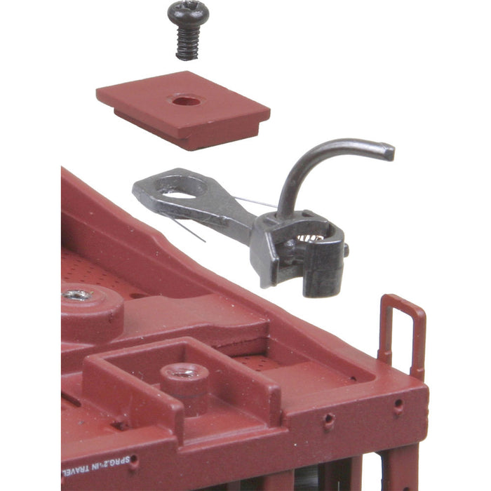 Kadee 158-25 - #158-25 HO Gauge Bulk Pack - #158 Scale Whisker® Metal Couplers (without gearboxes) - Medium (9/32") Centerset Shank (50pcs)