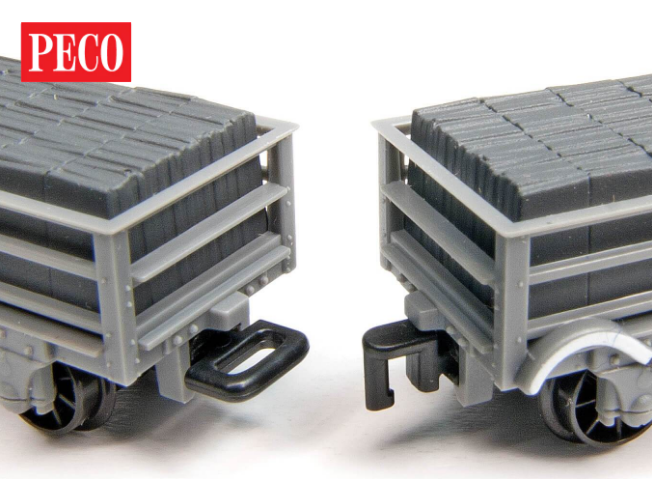 Peco GR-105 Close Couplers, Hook and Eye