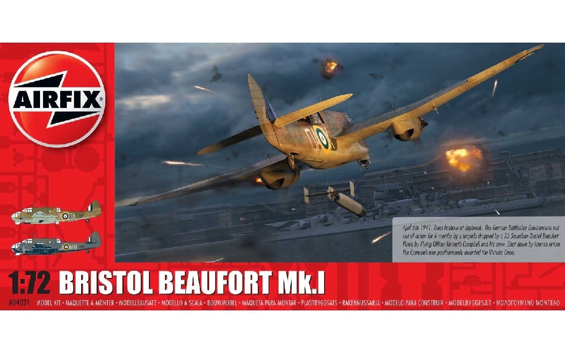 Airfix A04021 BRISTOL BEAUFIGHTER MK 1 1:72