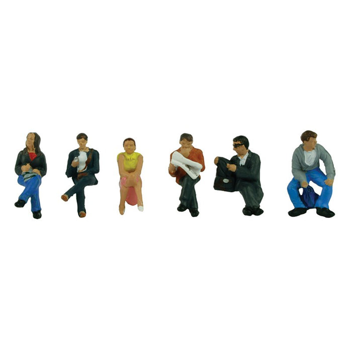 Branchline 36-045 Station Passengers Sitting