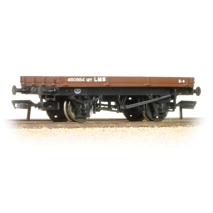 Branchline 37-480 1 Plank Wagon GWR Grey With 'GWR' AF Container