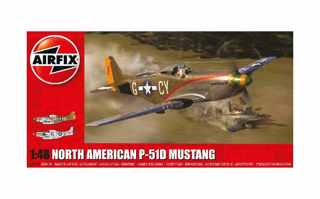 AIRFIX 05131A NORTH AMERICAN P-51D MUSTANG