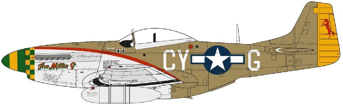 AIRFIX 05131A NORTH AMERICAN P-51D MUSTANG