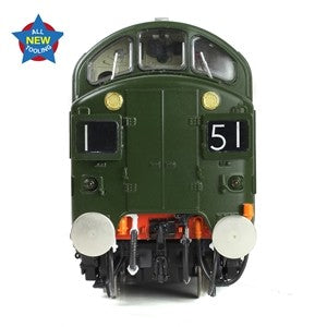 Branchline 35-302 Class 37/0 Split Headcode D6710 BR Green (Late Crest)