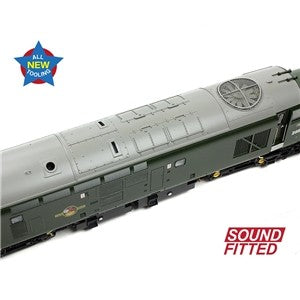 Branchline 35-306SF Class 37/0 Centre Headcode D6829 BR Green (Small Yellow Panels) Diesel Locomotive with DCC Sound Fitted